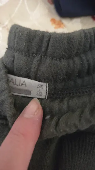 Pantaloni tuta felpati bambino 13/14 anni