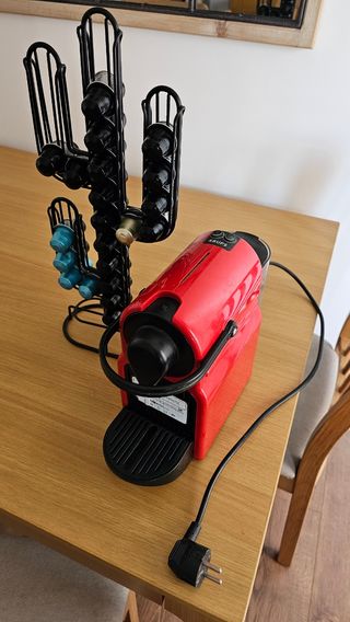 Cafetera Krups Capsulas Nespresso Roja