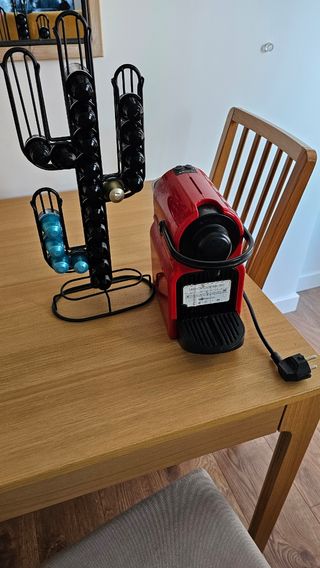 Cafetera Krups Capsulas Nespresso Roja