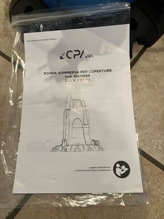 Pompa sommersa CPA per piscine