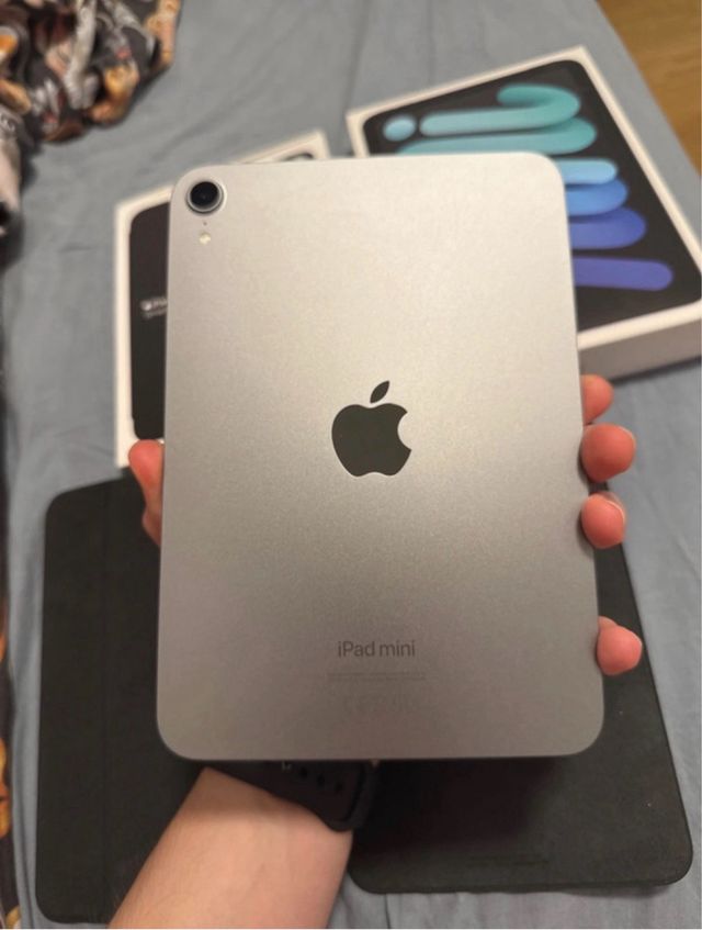 iPad mini 7 con Smart Folio Grigio e garanzia