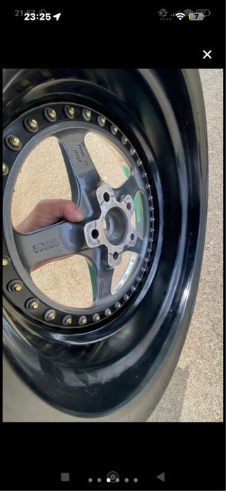 Llantas oz mito 17 5x120 2 piezas con neumáticos