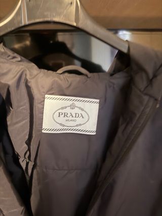 Giacca Prada Nylon Blu Taglia 48