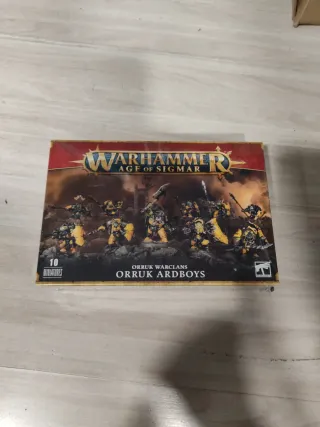Warhammer Age of Sigmar: Orruk Ardboyz