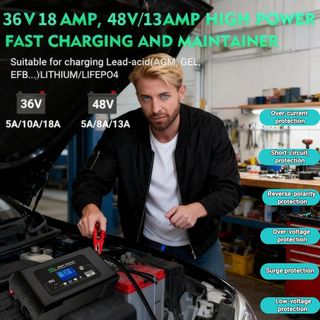 Caricabatterie Smart 36V/48V 18A