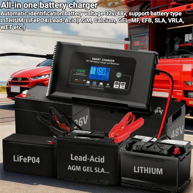 Caricabatterie Smart 36V/48V 18A