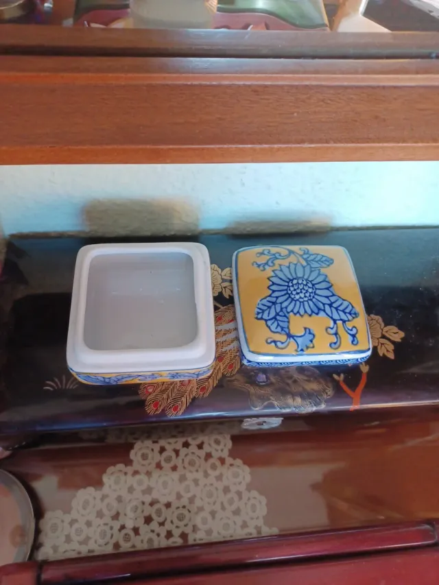 Cajitas de cerámica decoradas