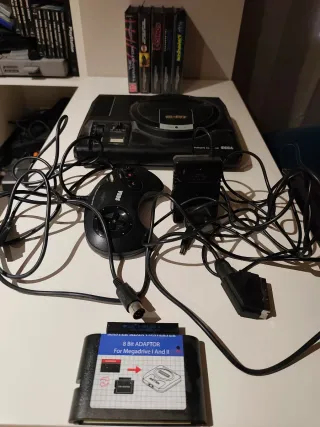 Lote Sega Mega Drive con accessori