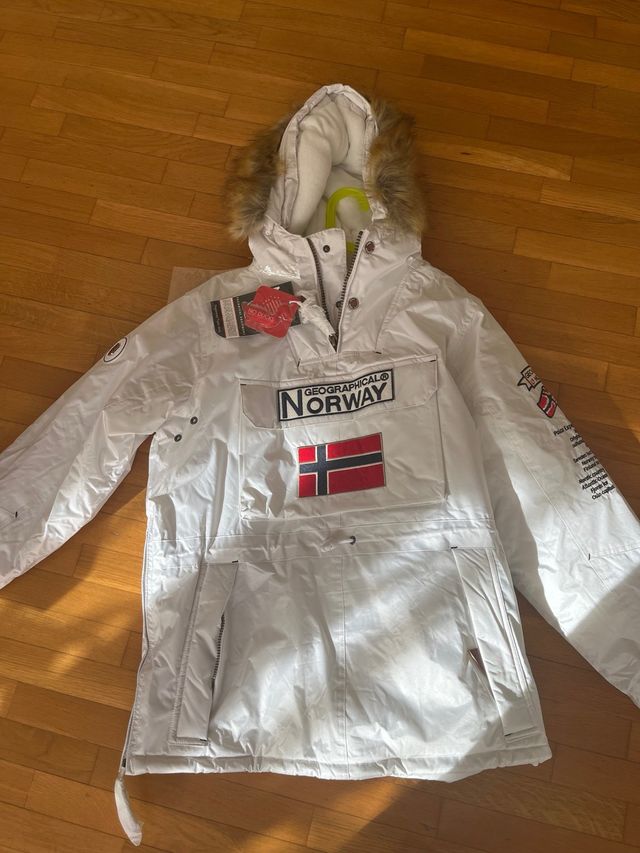 Chaqueta Geographical Norway Hombre Blanca