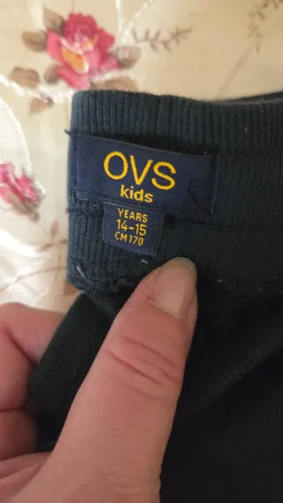 Pantaloni tuta felpati OVS 14/15 anni