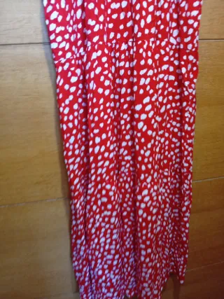 Espectacular maxi vestido estampado