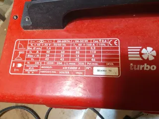 Soldador de electrodos