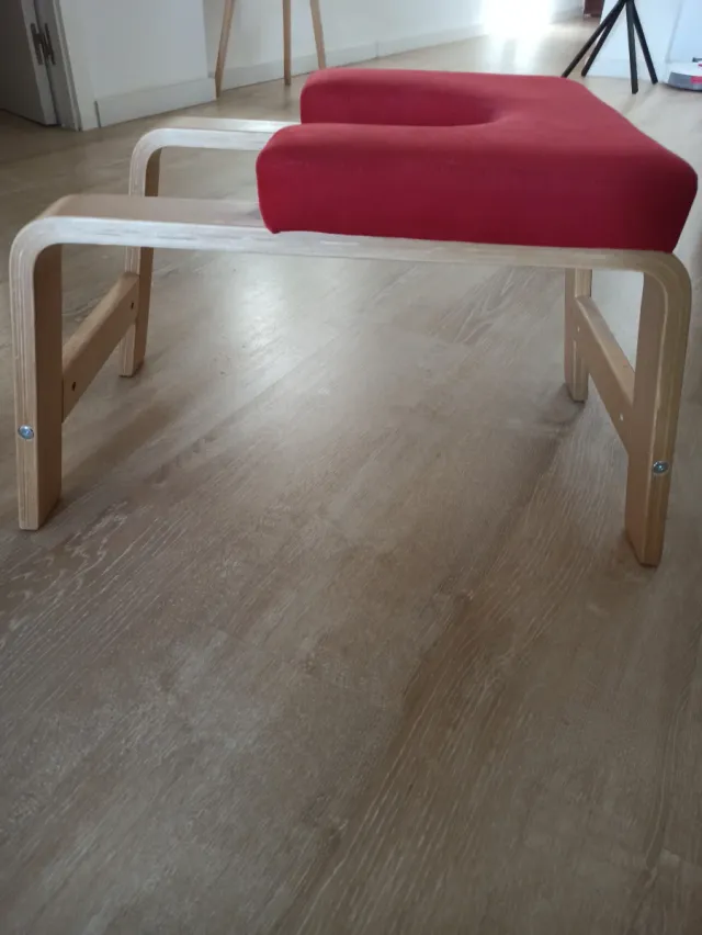 Taburete Feed-Up Yoga Rojo