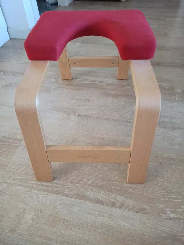 Taburete Feed-Up Yoga Rojo