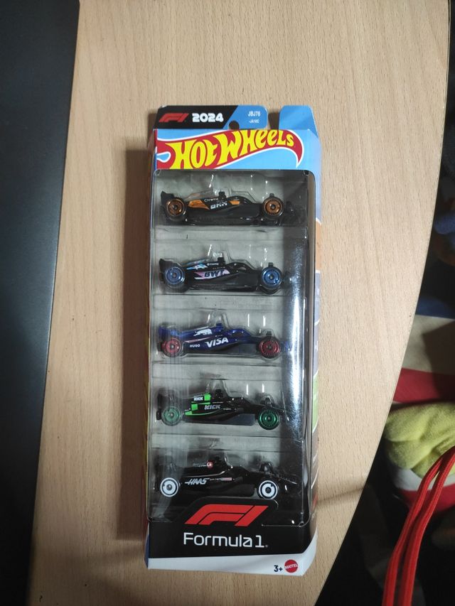 Pack 5 - Hot Wheels F1