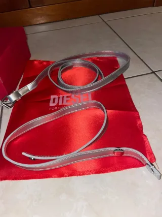 Borsa Diesel Silver Glitter