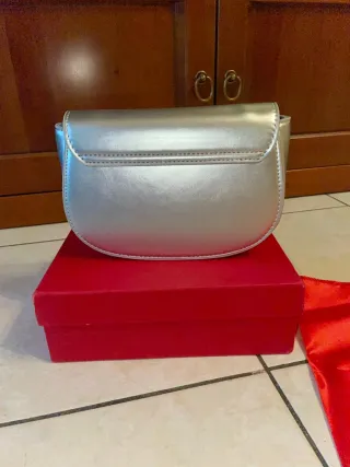 Borsa Diesel Silver Glitter