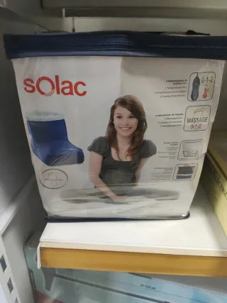 Calientapiés Solac Azul