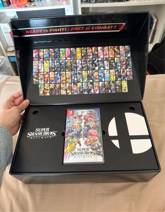 Super Smash Bros Ultimate Limited Edition Switch