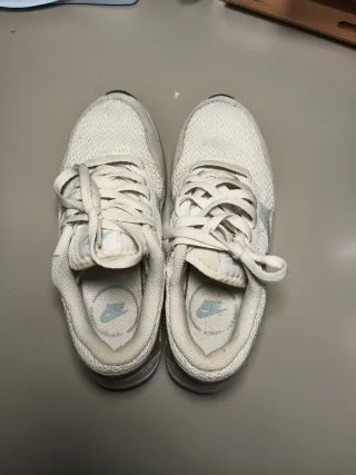 Nike Air Max Blancas y azul