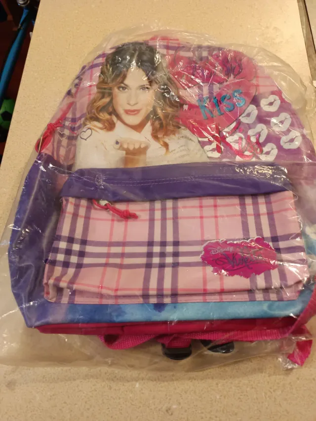 Mochila escolar Violetta Disney