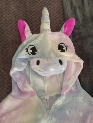 Pijama Unicornio Talla L Arcoíris