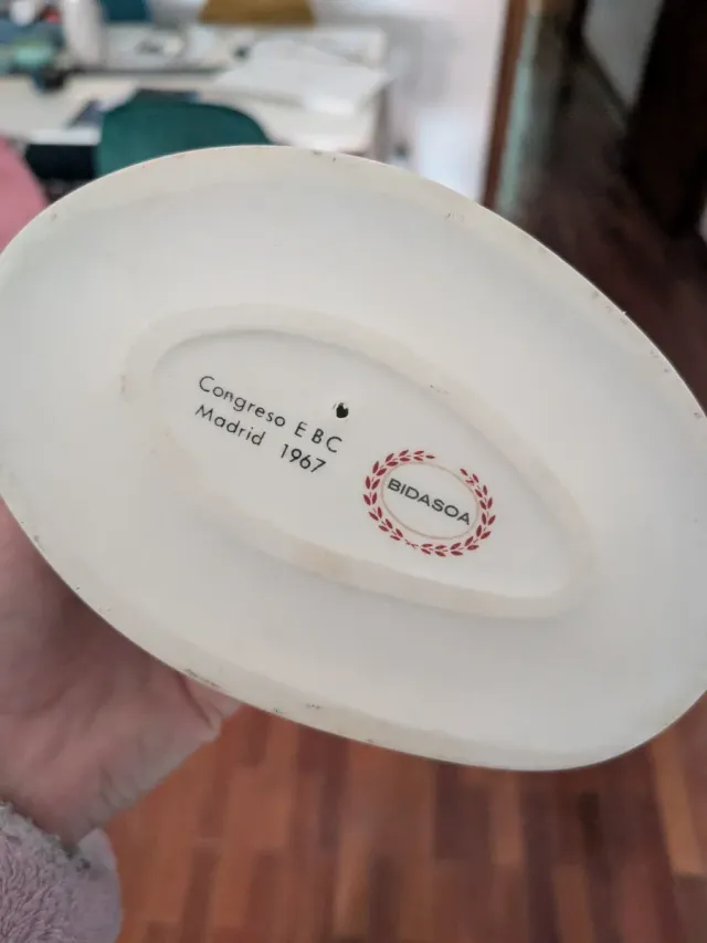 Figura Bailadora Flamenco Porcelana Blanca