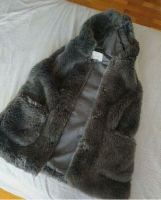 Chaleco de pelo niña