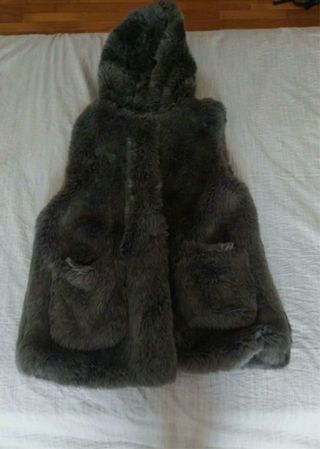 Chaleco de pelo niña