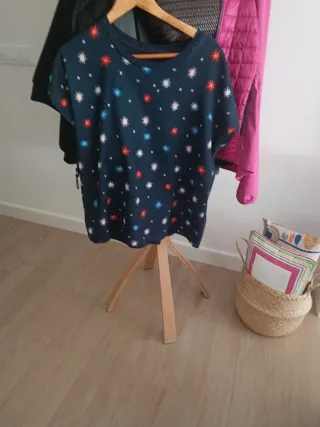 Camiseta Bimba y Lola Estrellas Multicolor