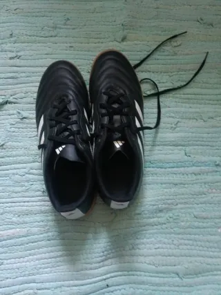 Zapatillas Fútbol Sala Adidas Hombre Negras