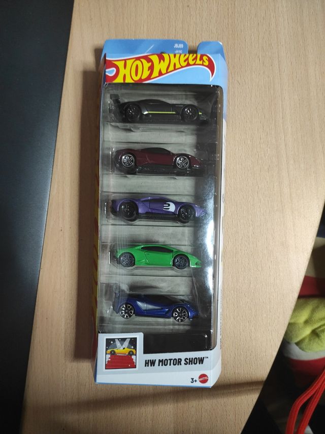 Pack 5 - Hot Wheels motor show
