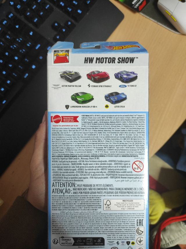 Pack 5 - Hot Wheels motor show