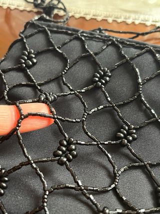 Bolso fiesta hecho a mano con abalorios Tengo que