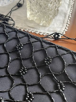 Bolso fiesta hecho a mano con abalorios Tengo que