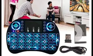 Mini Teclado Inalámbrico con Touchpad