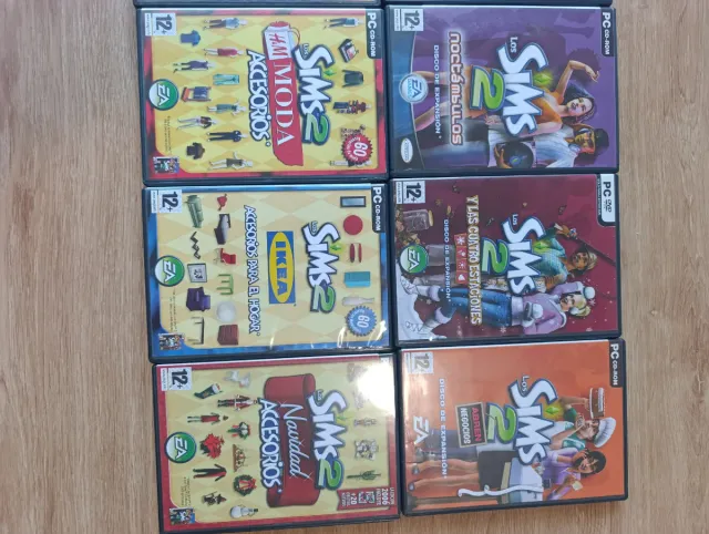 Pack Los Sims 2 + Expansiones PC