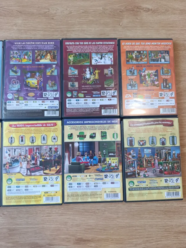 Pack Los Sims 2 + Expansiones PC