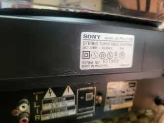 Tocadiscos Sony PS-LX100