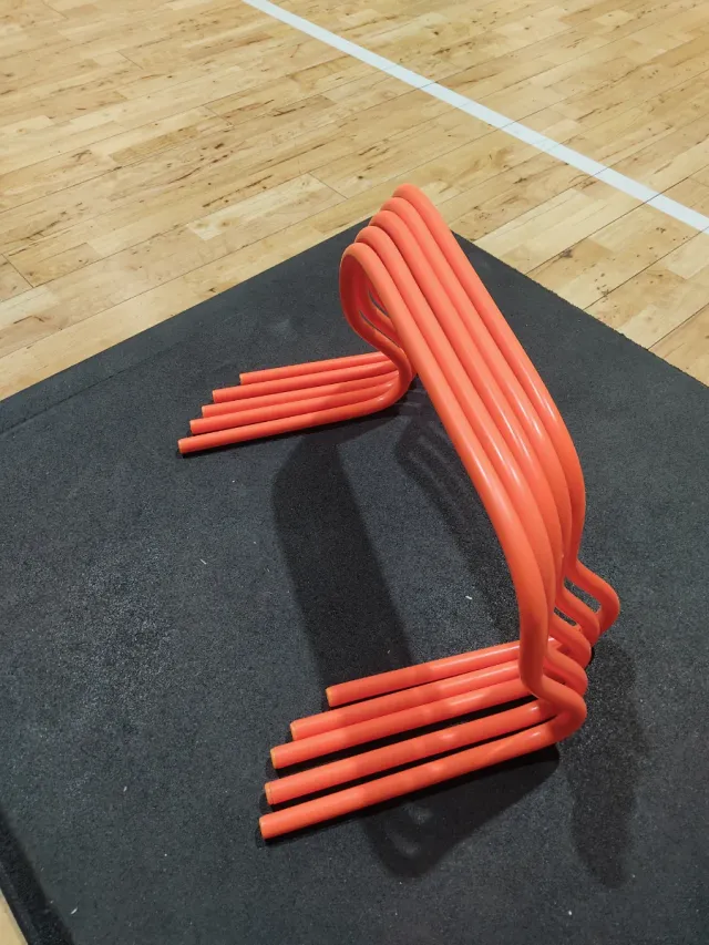 Vallas de pliometría naranja (Set de 5)