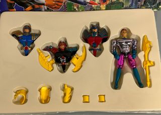 Brinquedo Vintage Heavy Machine 12 Peças