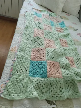 Chaleco crochet hecha a mano