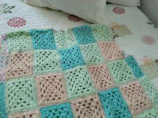 Chaleco crochet hecha a mano