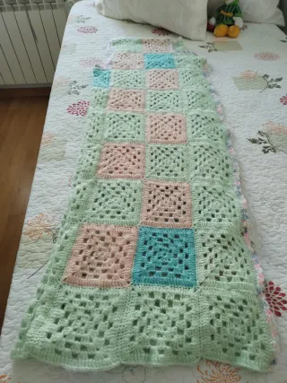 Chaleco crochet hecha a mano