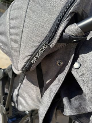 Carrito Kuki Baby Monster Gris