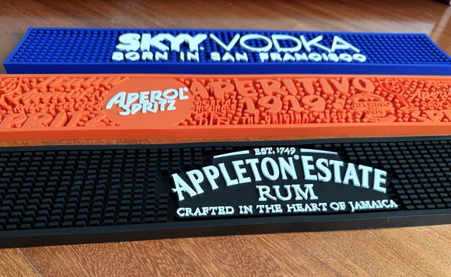 6 Tappetini Barmat Professionali Cocktail