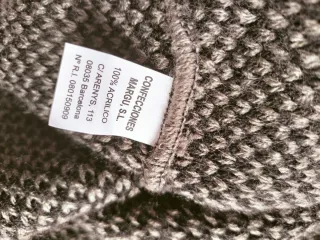 Buff de lana para caballero