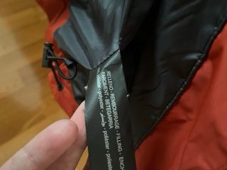 Chaqueta plumífero Lefties chico roja