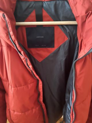 Chaqueta plumífero Lefties chico roja