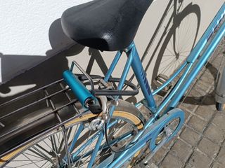 Bicicleta vintage francesa Motobecane Clásica Azul